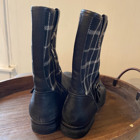 Coach plaid leather boot - Picture 4 of 11